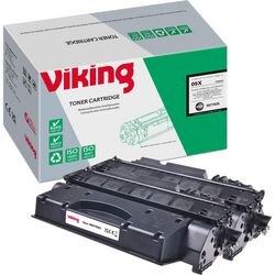 Tonercartridge viking hp ce505xd zwart
