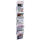 Abi folderhouder alba wandmontage grijs 7x a4 25 x 112 x 13 cm