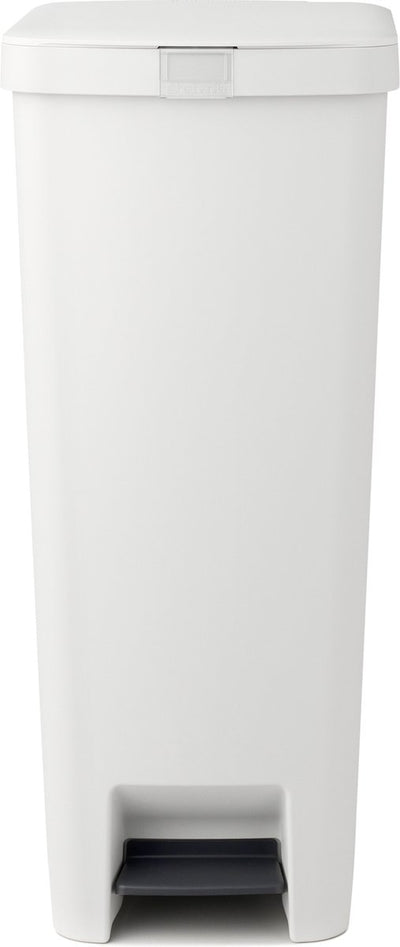 Brabantia stepup prullenbak - pedaalemmer - 40 liter - light grey