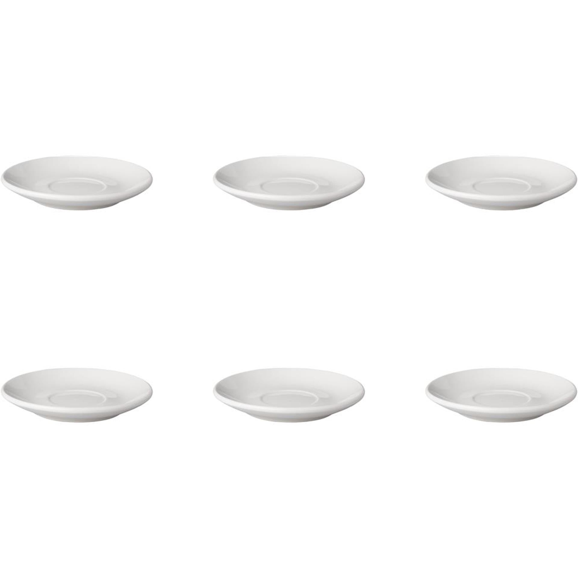 Mammoet schote multi budgetline 14 cm porselein wit (set van 6 )