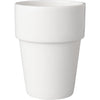 Mammoet melkbeker budgetline porselein 190ml wit (set van 6 ) dia7.5xh10