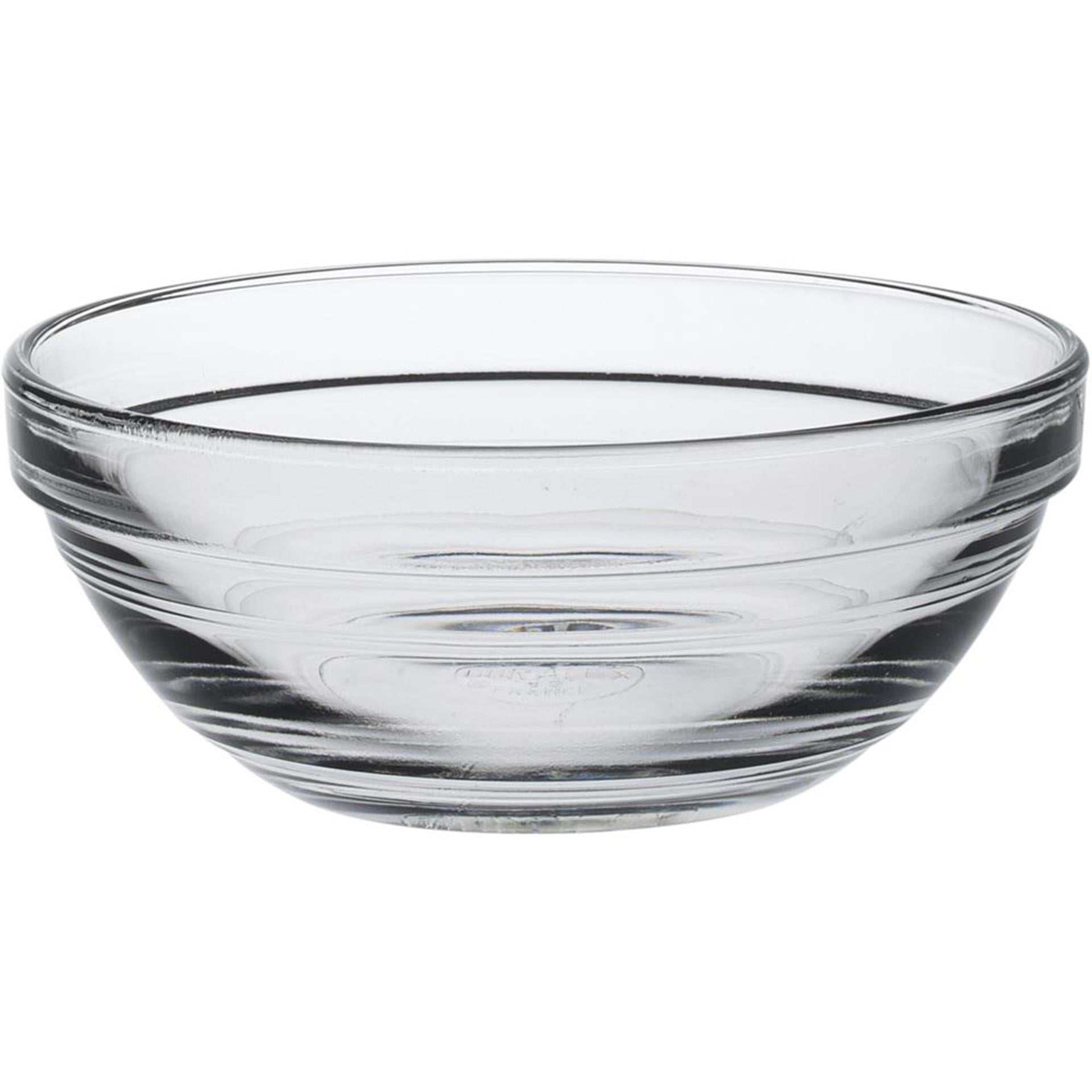 Duralex schaal lys rond stapelbaar 200ml hardglas 6 stuks 10,5x4.3cm