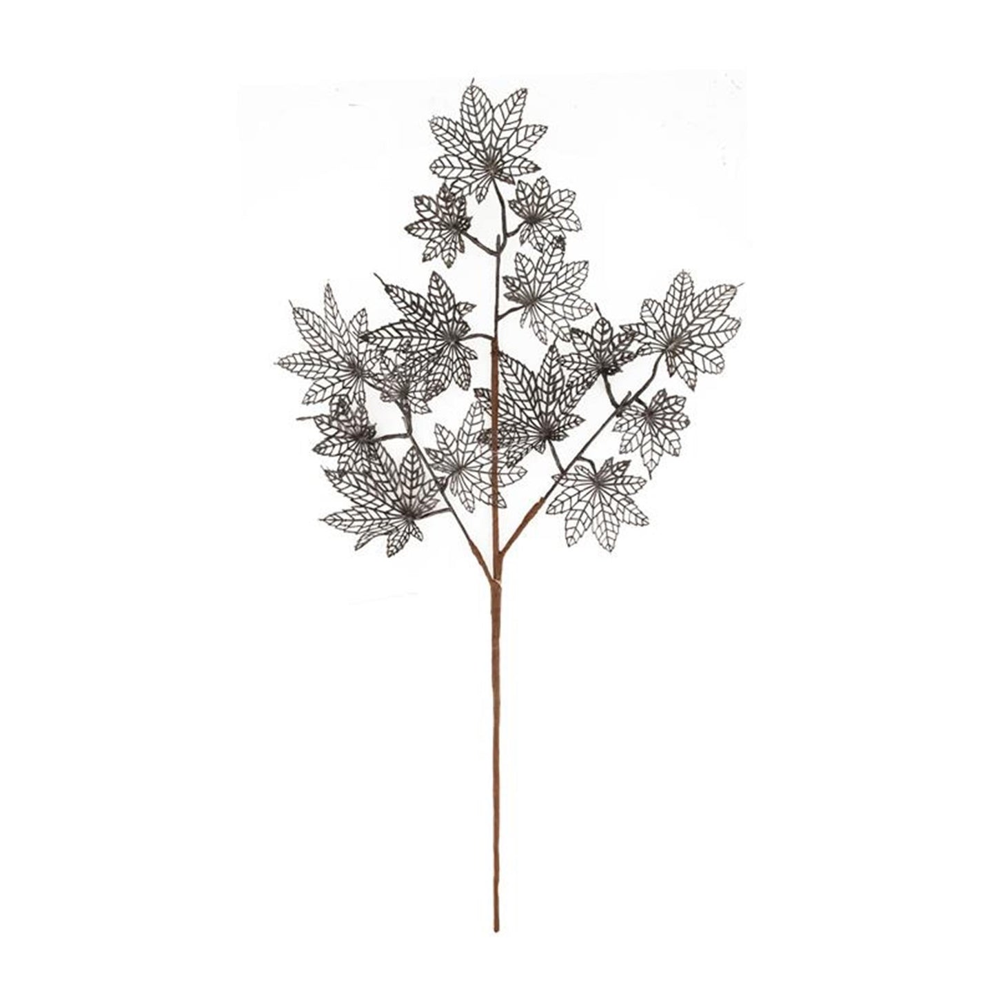 Naturel collections kunsttak esdoorn blad l75cm zwart