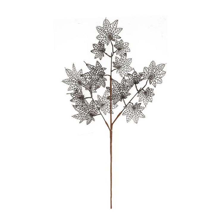 Naturel collections kunsttak esdoorn blad l75cm zwart