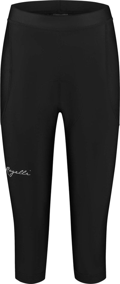 Rogelli core dames driekwart fietsbroek - zwart