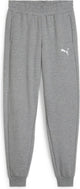 Puma teamgoal casuals pants jr jongens sportbroek - medium gray heather- white