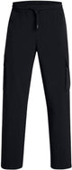 Under armour ua vibe woven cargo pants-blk heren sportbroek - zwart - wit