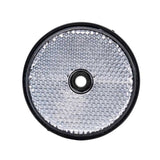 Ronde reflector 60 mm. wit - afbeelding 2