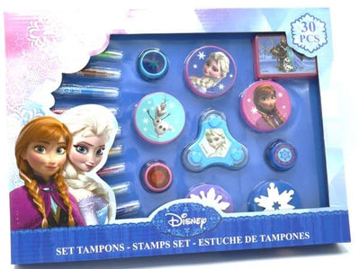 frozen 30 delige stempel doos