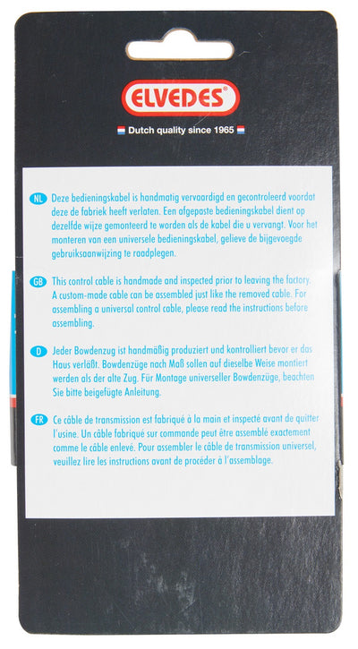 remkabelset achter 6444 universeel 1800 2000 mm zwart