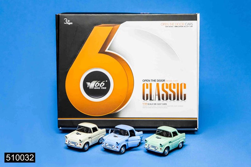 Kids globe die cast pull back funny car 9 cm