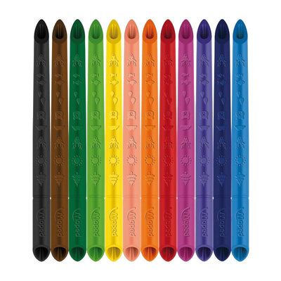 Quantore kleurpotlood maped color peps infinity set 12 kleuren