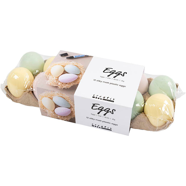 Creativ company https: www.cchobby.nl eieren-h-6-cm-pastelkleuren-12-stuk-1-doos