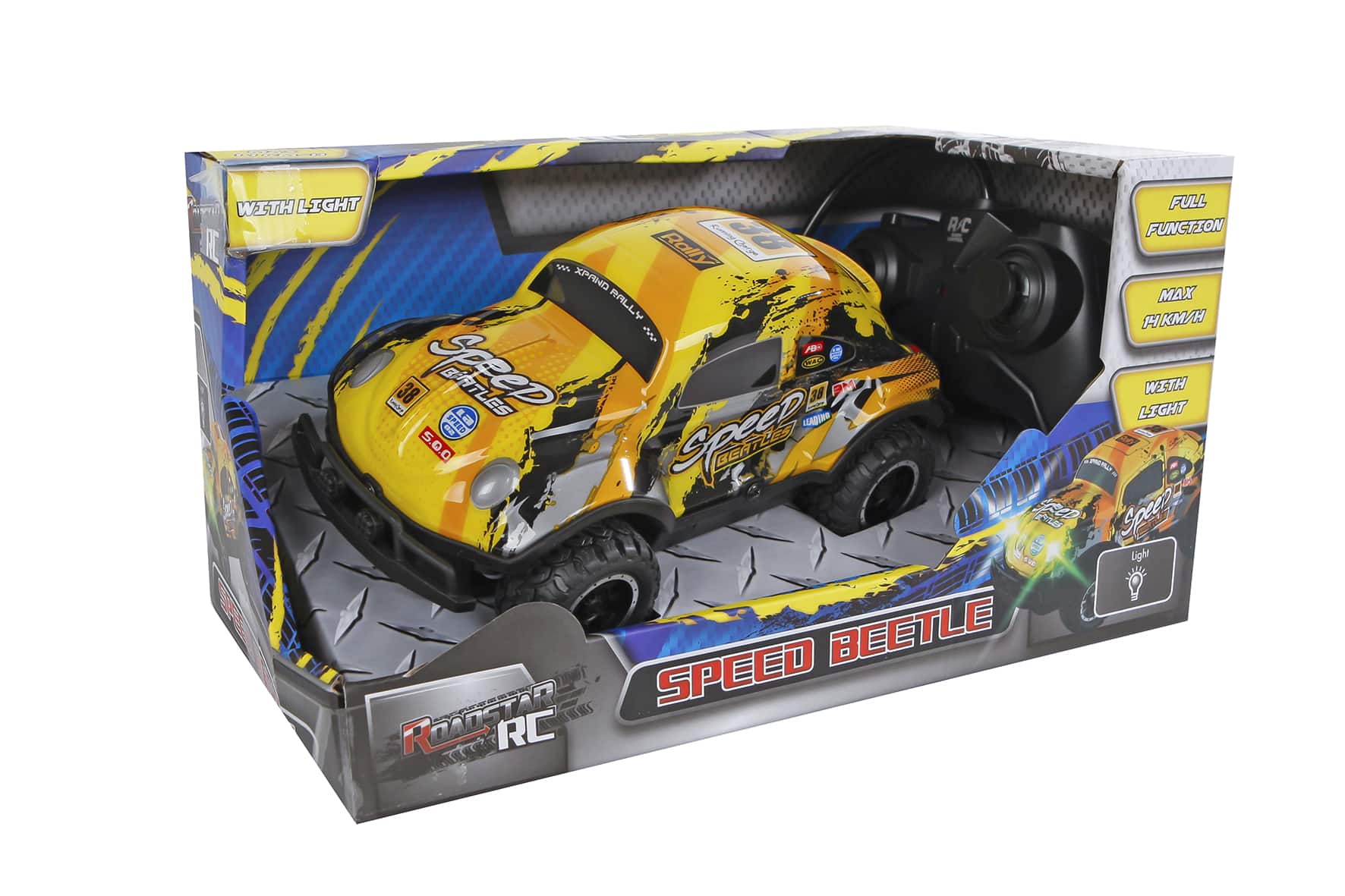 Van manen roadstar rc bestuurbare beetle wagen 18 cm