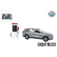 Kids globe volvo ex90 met oplaadpaal licht geluid die cast pull back 13,5cm