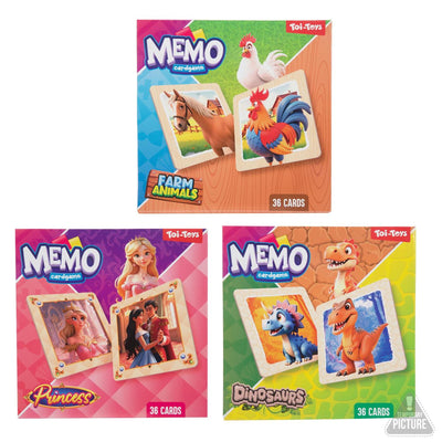 Toi-toys geheugenspel memo 36-delig