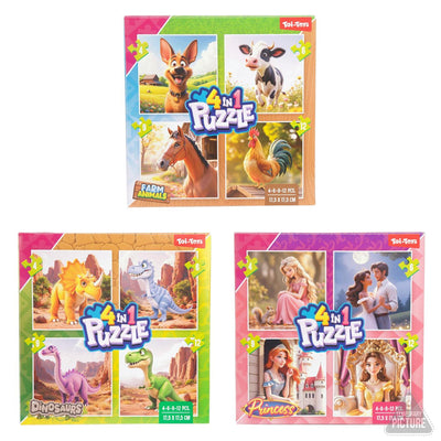 Toi-toys games legpuzzel 4-in-1