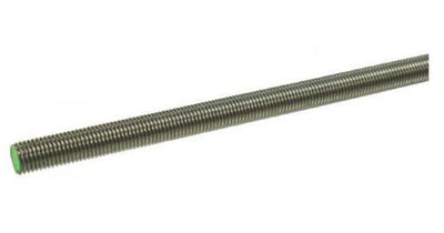 Draadeind m8 rvs a2 1.mtr