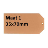 Quantore kartonnen label, 1000st. - afbeelding 2