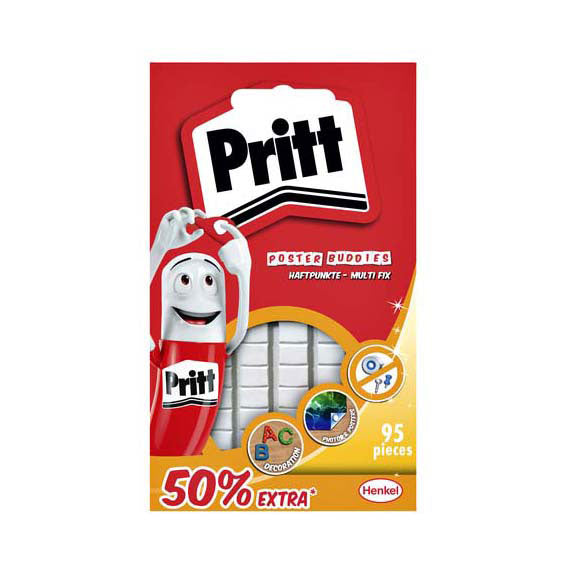Pritt poster buddies dubbelzijdige kleefpads