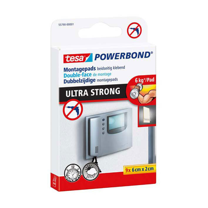 Quantore montagetape tesa powerbond extra sterk dubbelzijdig