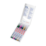 Quantore acrylmarker edding metallic, 5 st. - afbeelding 1