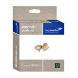 Quantore punaises legamaster hout, 25st. - afbeelding 2