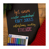Quantore kalligrafiepennen metallic set - 10 kleuren