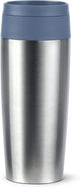 Tefal bludrop - thermosfles - 0.36l - blauw - compact - lekvrij - geschikt voor warme en koude dranken