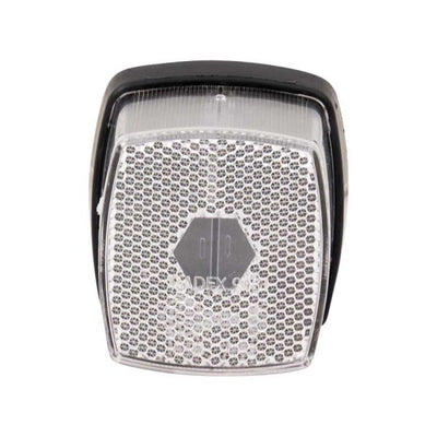 Positielamp wit met reflektor