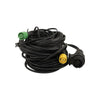 Kabelset multipoint 13p 7m. + 2x 4.7m. dc