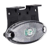 Breedtelamp pendellamp wit + hoeksteun led