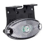 Breedtelamp pendellamp wit + hoeksteun led - afbeelding 1