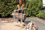 Wolfcraft - professionele zaagbok - voor kettingzaag - hout - opbouwbare, stabiele zaagbok voor brandhout - 10 jaar garantie - 5121000 - afbeelding 2