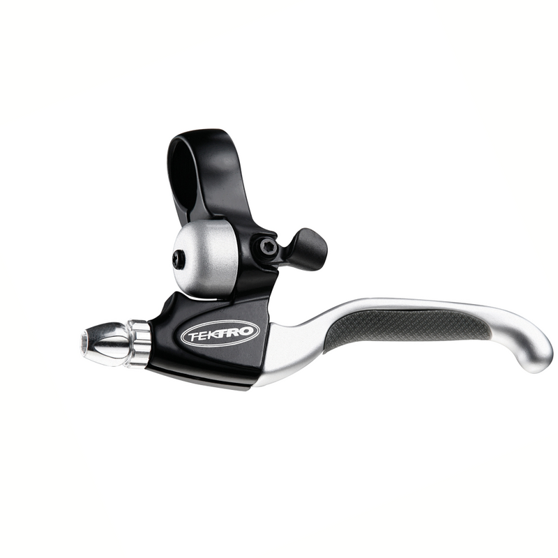 Tektro cl535f-rt v-brake remgreep met bel. links, zwart satin