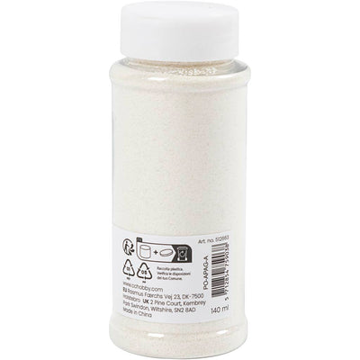 Creativ company bio sparkles, wit, 140 ml 1 doosje