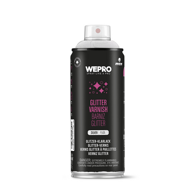 Mtn 1070464 - pro glitter varnish: silver | 3 stuks