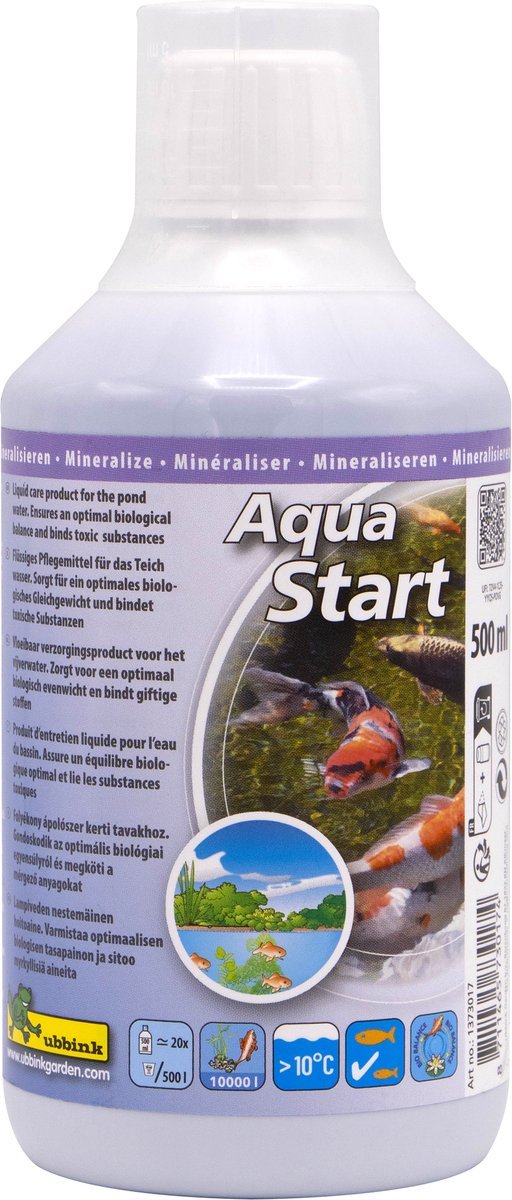 Ubbink - aqua start 500 ml - vijverbehandeling