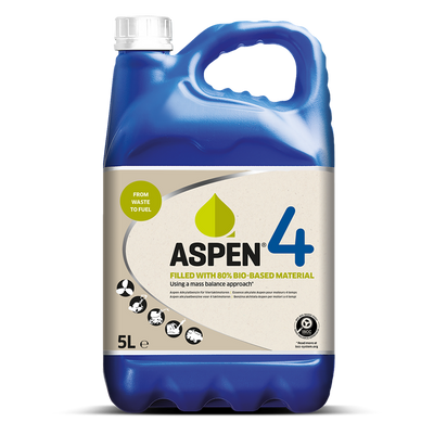 Aspen 1076984 - benzine 4-takt bio-80 5ltr | 3 stuks