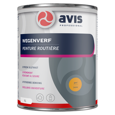 Avis professional 1074406 - avis wegenverf geel 1lt | 1 stuks