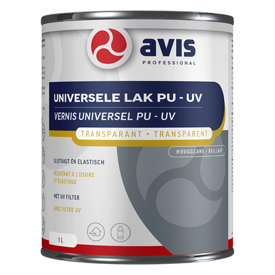 Avis professional 1074458 - avis univer. lak pu uv hgl 1lt | 1 stuks