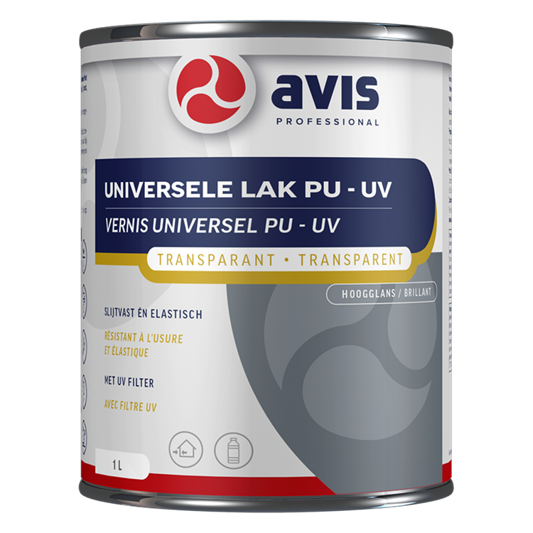 Avis professional 1074458 - avis univer. lak pu uv hgl 1lt | 1 stuks