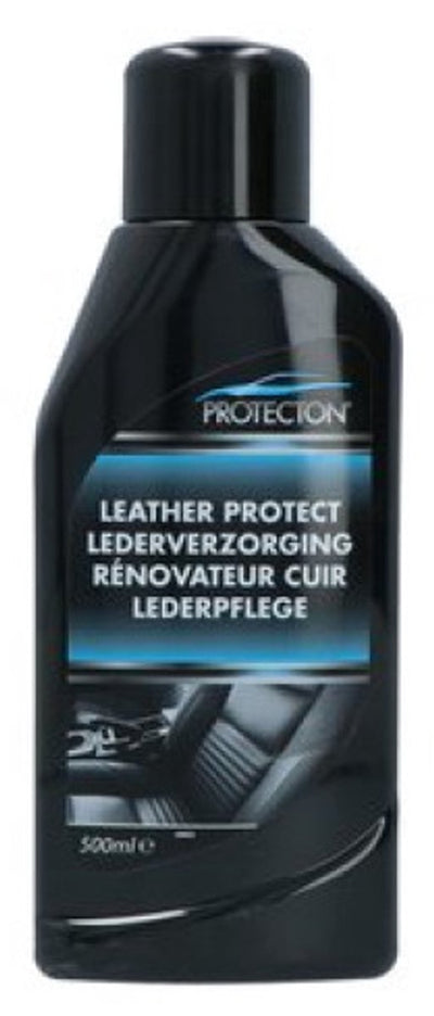 Protecton lederverzorging - voor reinigen van leer en kunstleer – hoog reinigend vermogen - tegen vuil en vlekken - 500ml