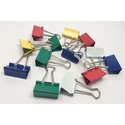 Papierklemmen office depot 32 mm kleurenassortiment