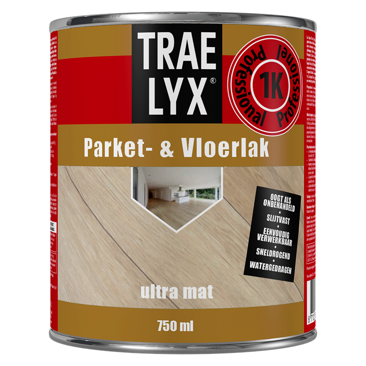 Trae-lyx 1074350 - tl parket vloerlak u-mat 750ml | 1 stuks