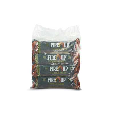 Fire-up thm haardblokken 1kg tas a 4 stuks