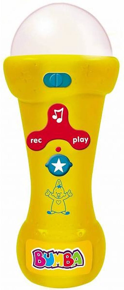 Bumba speelgoedmicrofoon - mijn eerste microfoon - recorder effecten