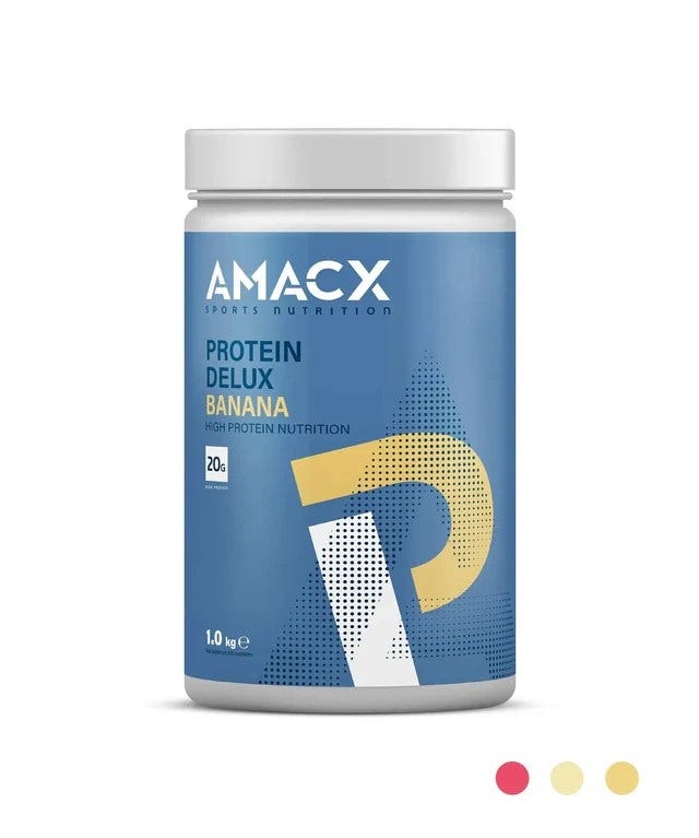 Amacx sportdrank protein delux banaan 1kg