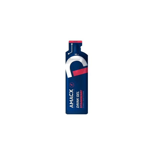 Amacx energy gel drink gel raspberry 12x60ml