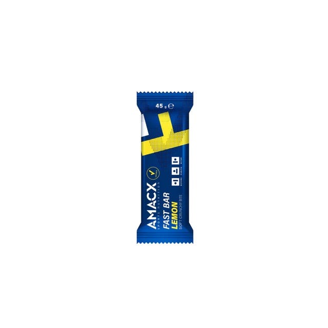 Amacx energy bar fast bar lemon 12x45gr.